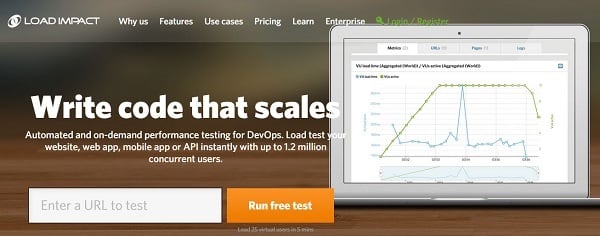 Page Speed Testing Tools - Load Impact