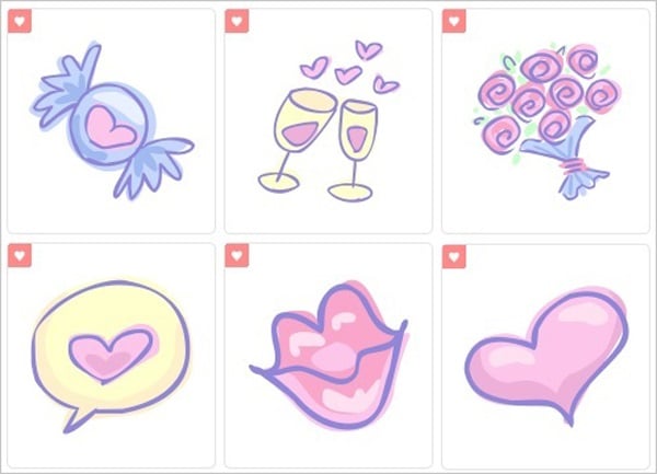 Valentine Icons by Fast Icon Design